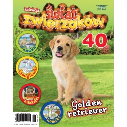 Kolekcja Świat Zwierzaków nr 40 - Golden Retriever