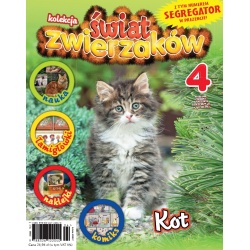 Kolekcja Świat Zwierzaków nr 4 + segregator - Kot